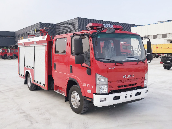 庆铃3.5吨泡沫消防车